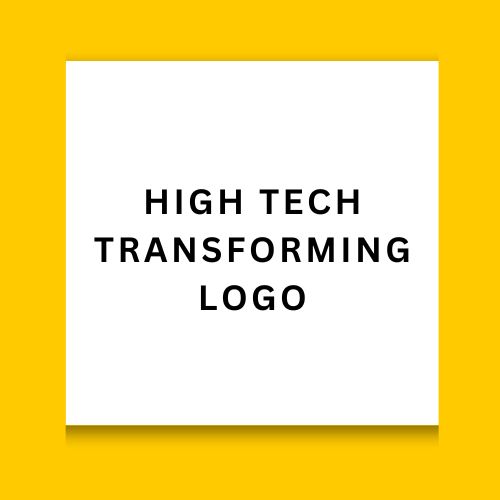 High Tech Transforming Logo
