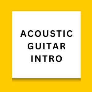 Acoustic Guitar Intro
