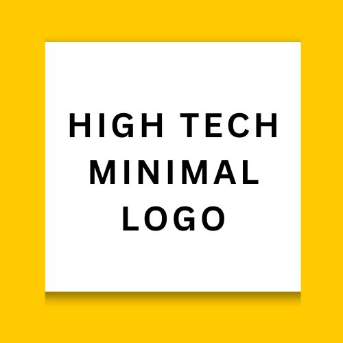 High Tech Minimal Logo