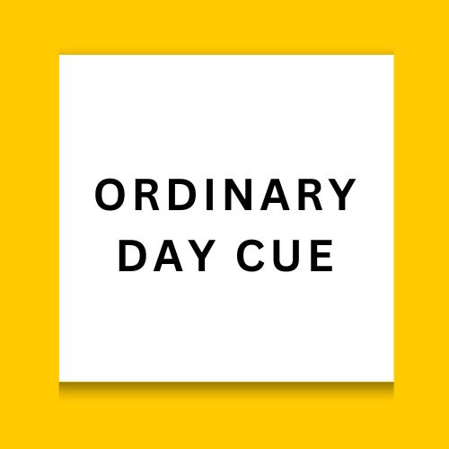 Ordinary Day Cue