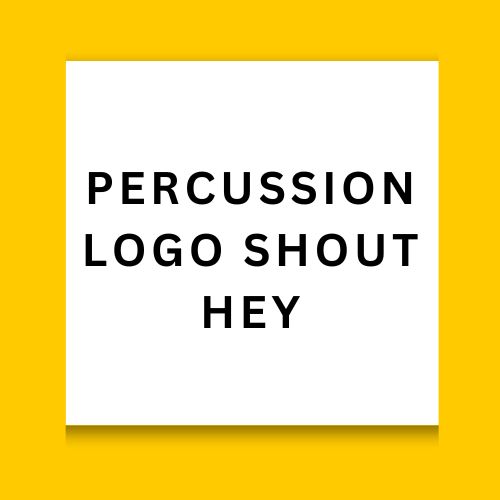 Percussion Logo Shout Hey