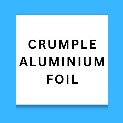 Crumple Aluminium Foil
