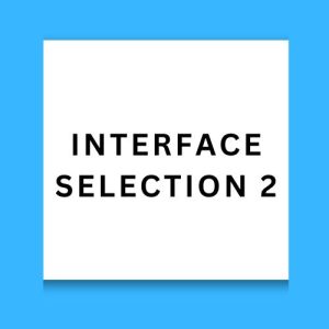 Interface Selection 2