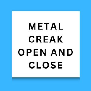 Metal Creak Open And Close