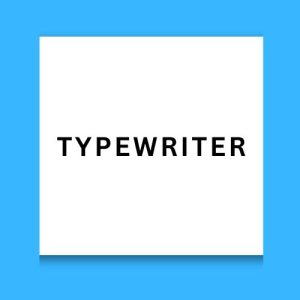 Typewriter
