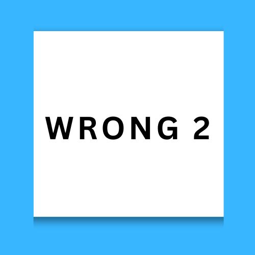 Wrong 2